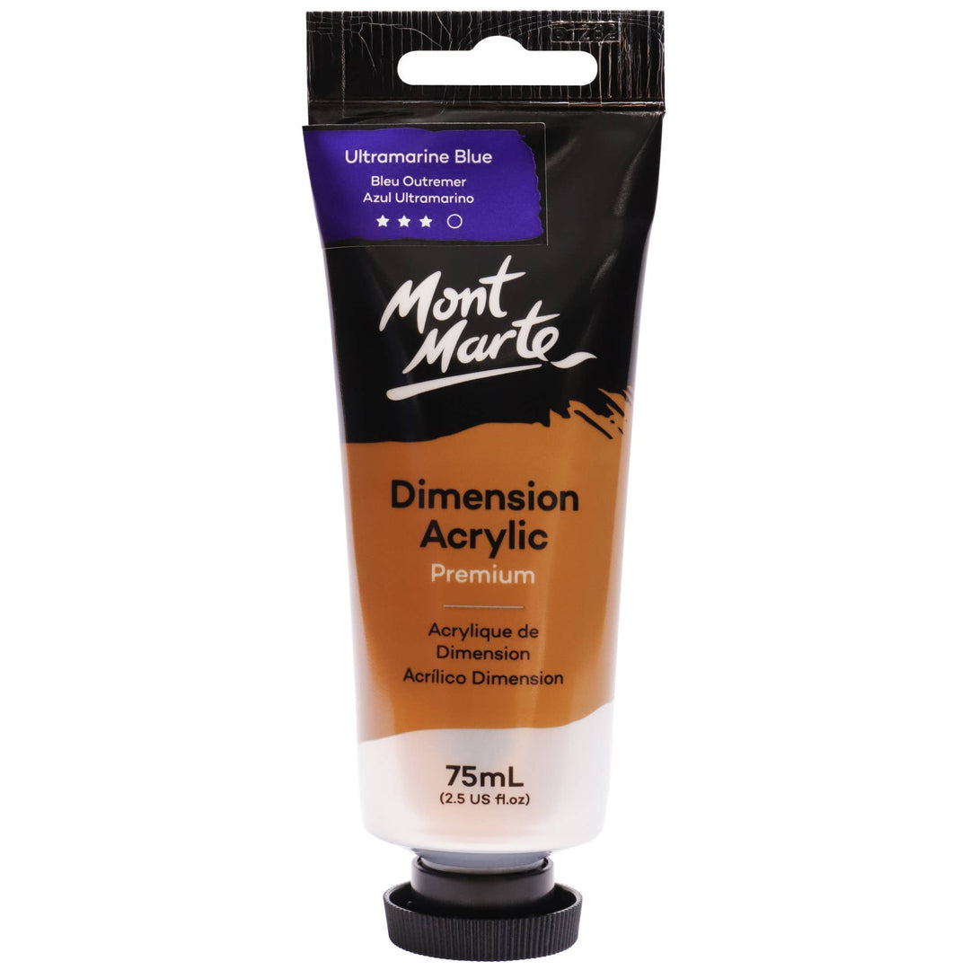 Dimension Acrylic Premium 75ml (2.5 US fl. oz.) Tube: Ultramarine Blue