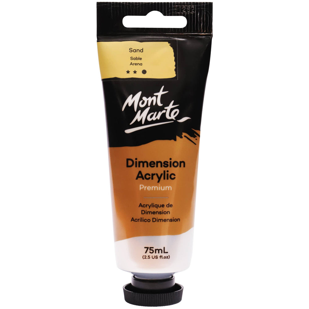 Dimension Acrylic Premium 75ml (2.5 US fl. oz.) Tube: Sand