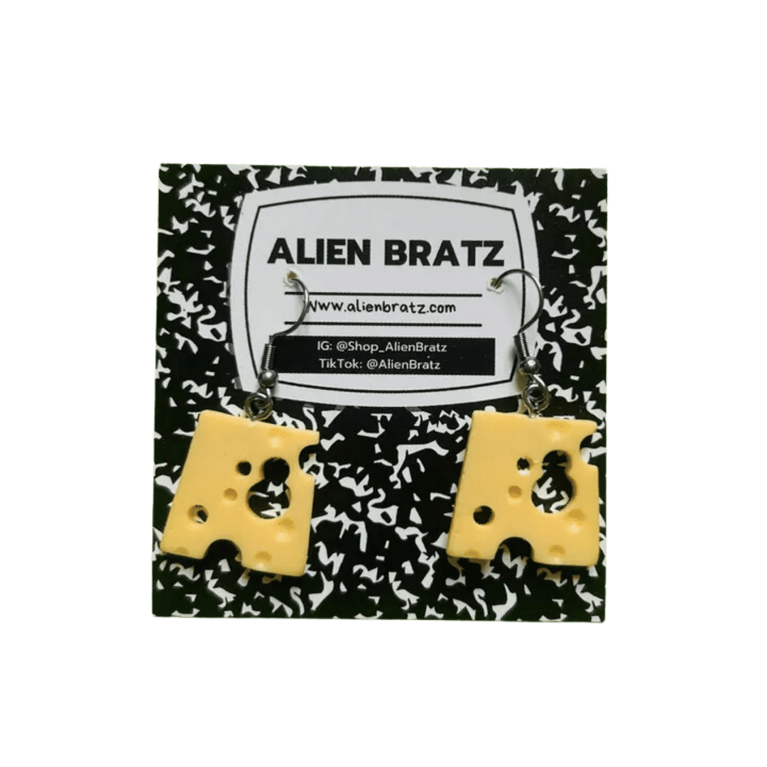 Swiss Cheese Earrings