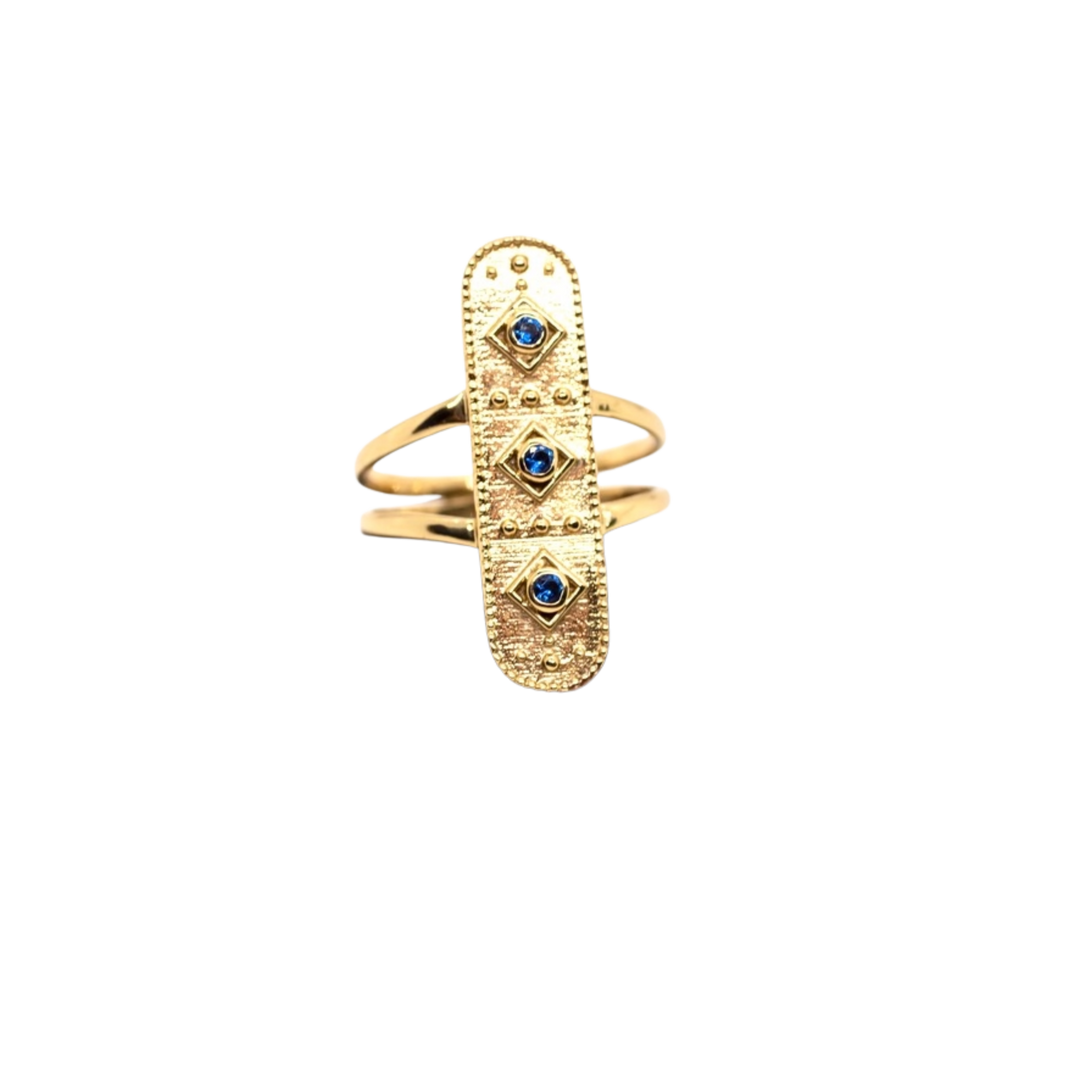 Sapphire Healer Ring