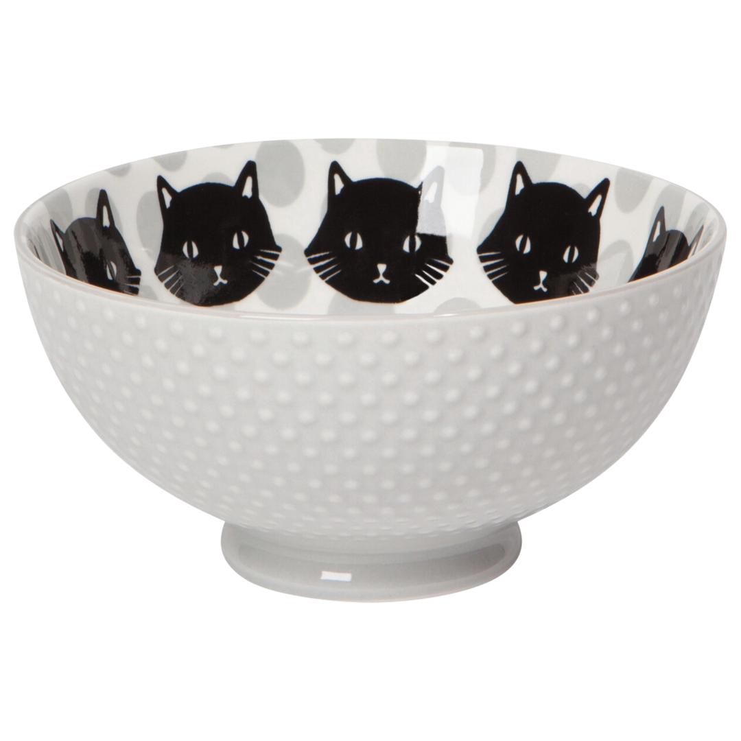 Feline Fine Bowl - Medium 6 inch