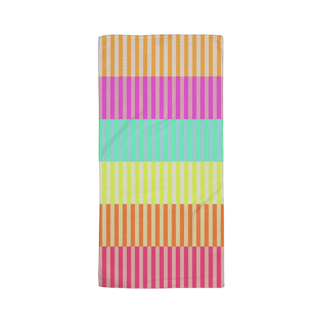 Neon Nights Bar Towel
