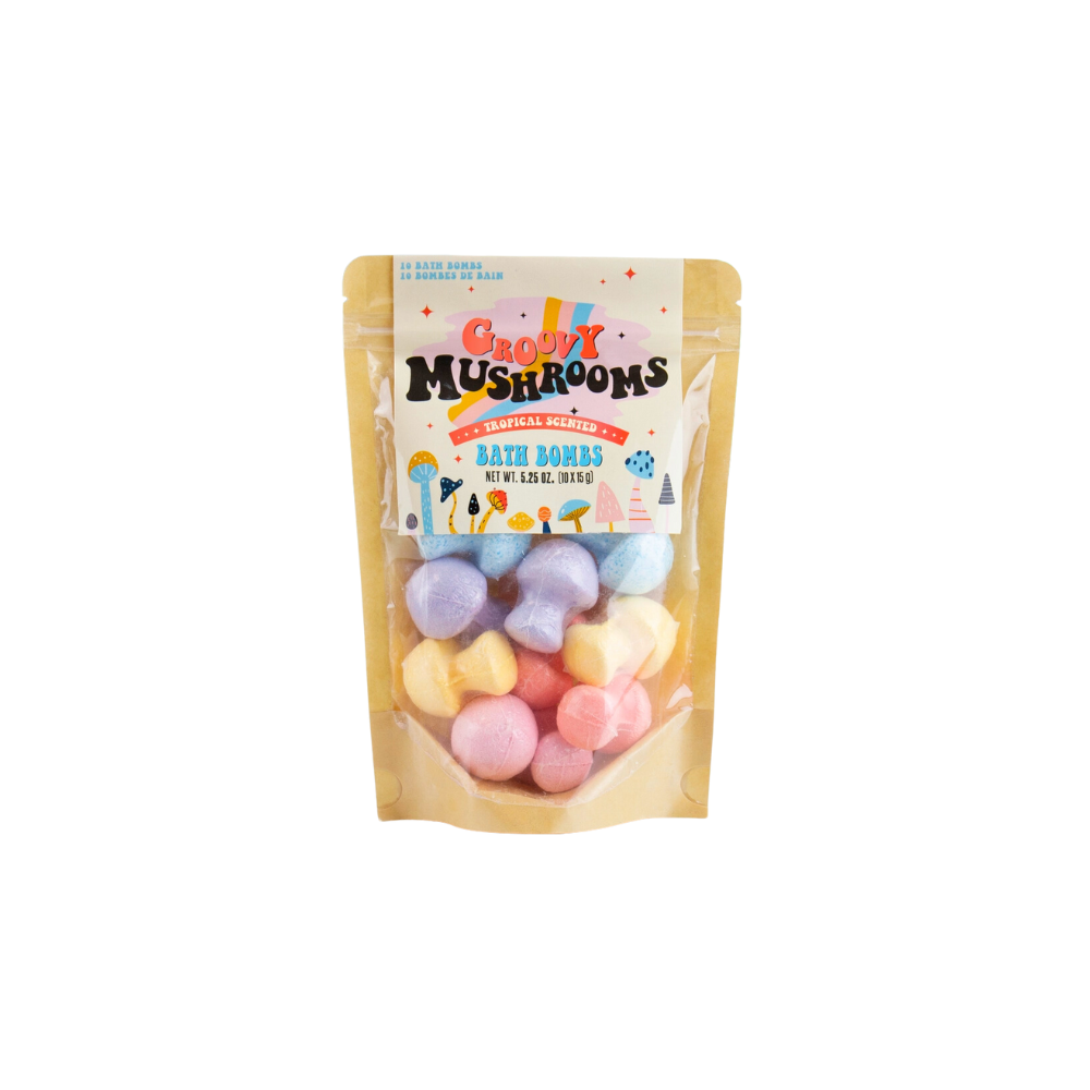 Groovy Mushroom Bath Bombs