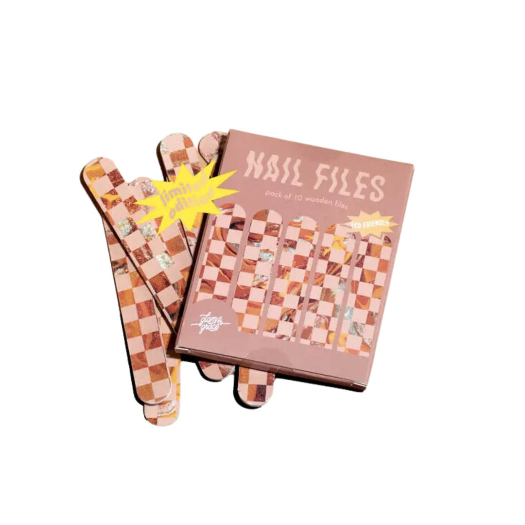 Checkerboard Nail Files - Limited Edition