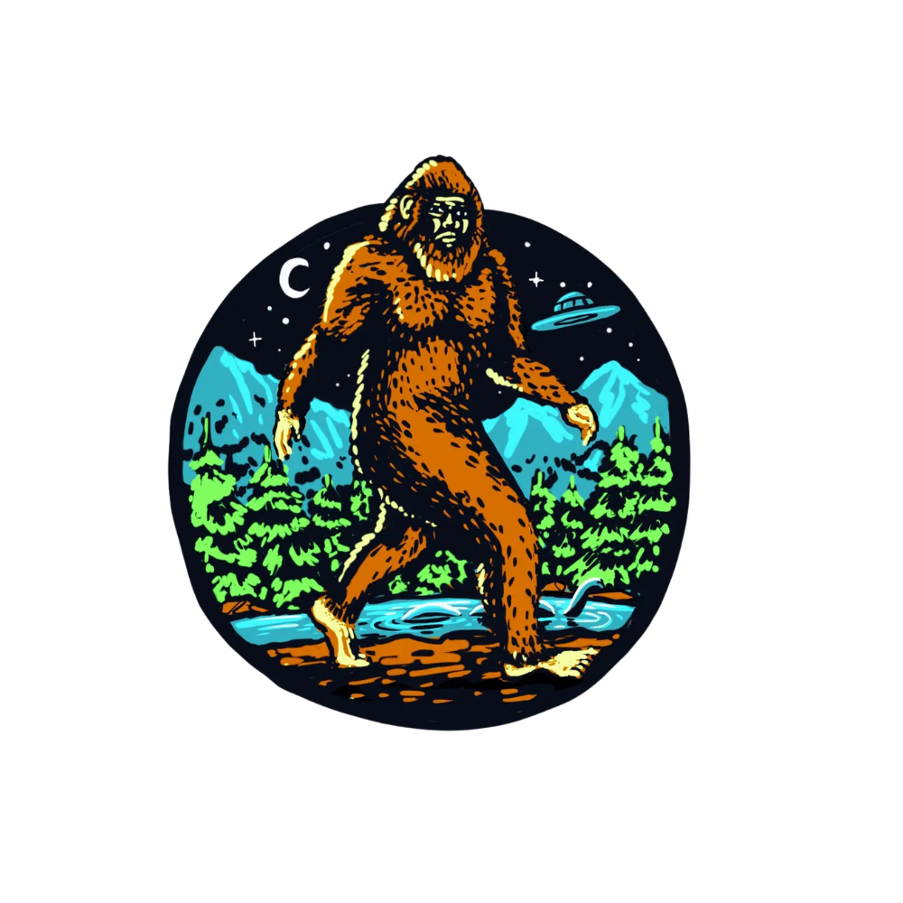 Sasquatch Sticker