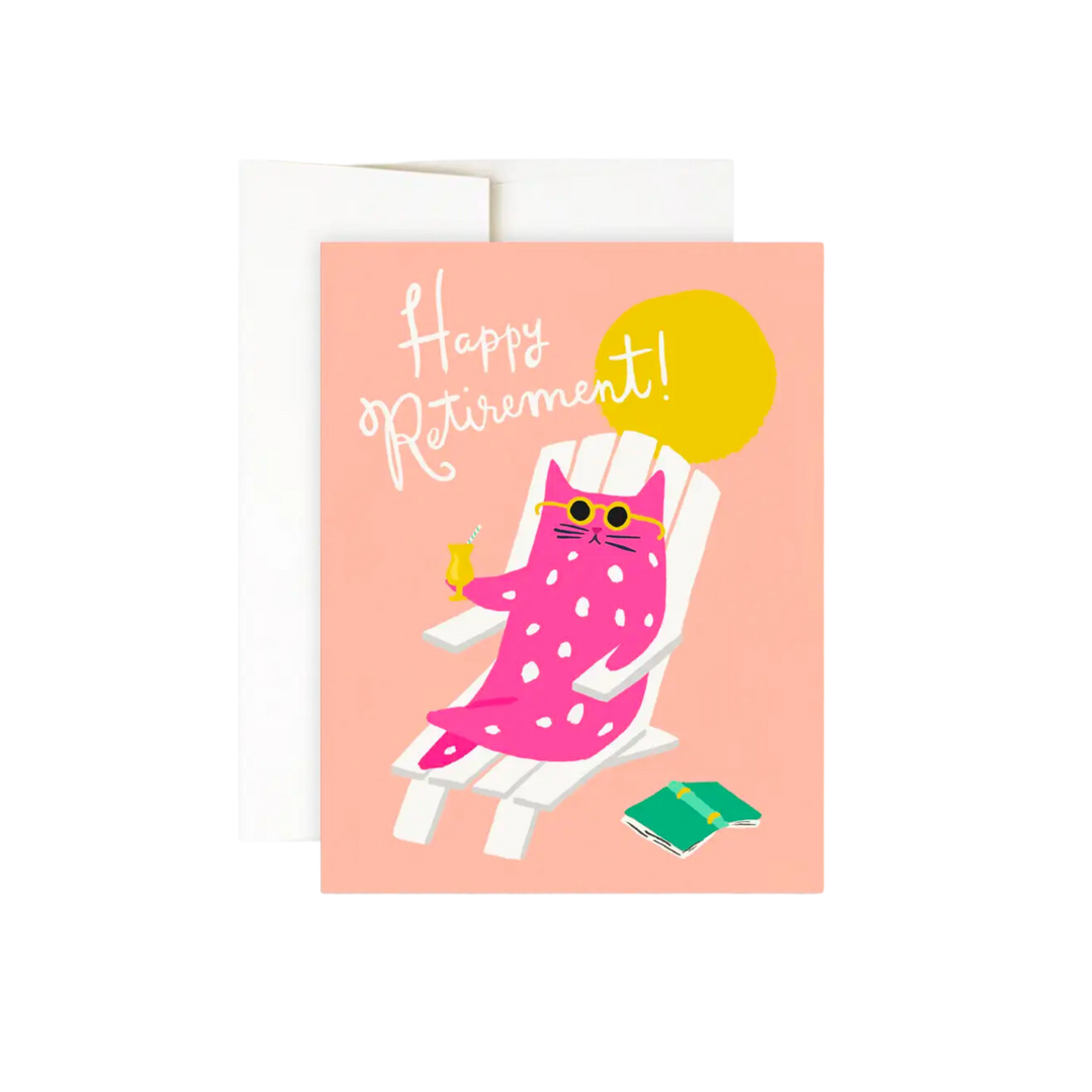 Kitty Retirement Card