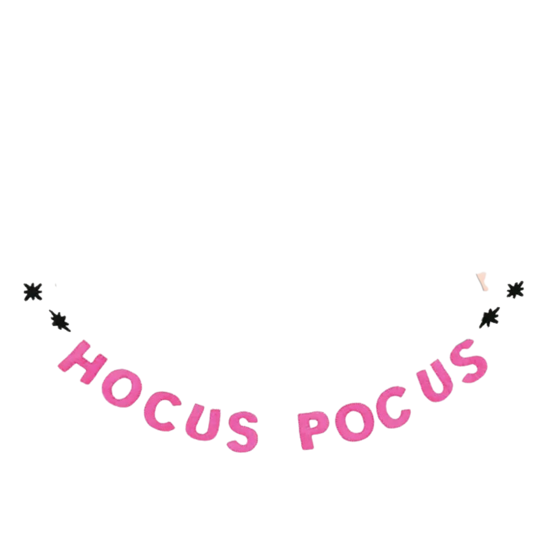 Hocus Pocus Felt Garland
