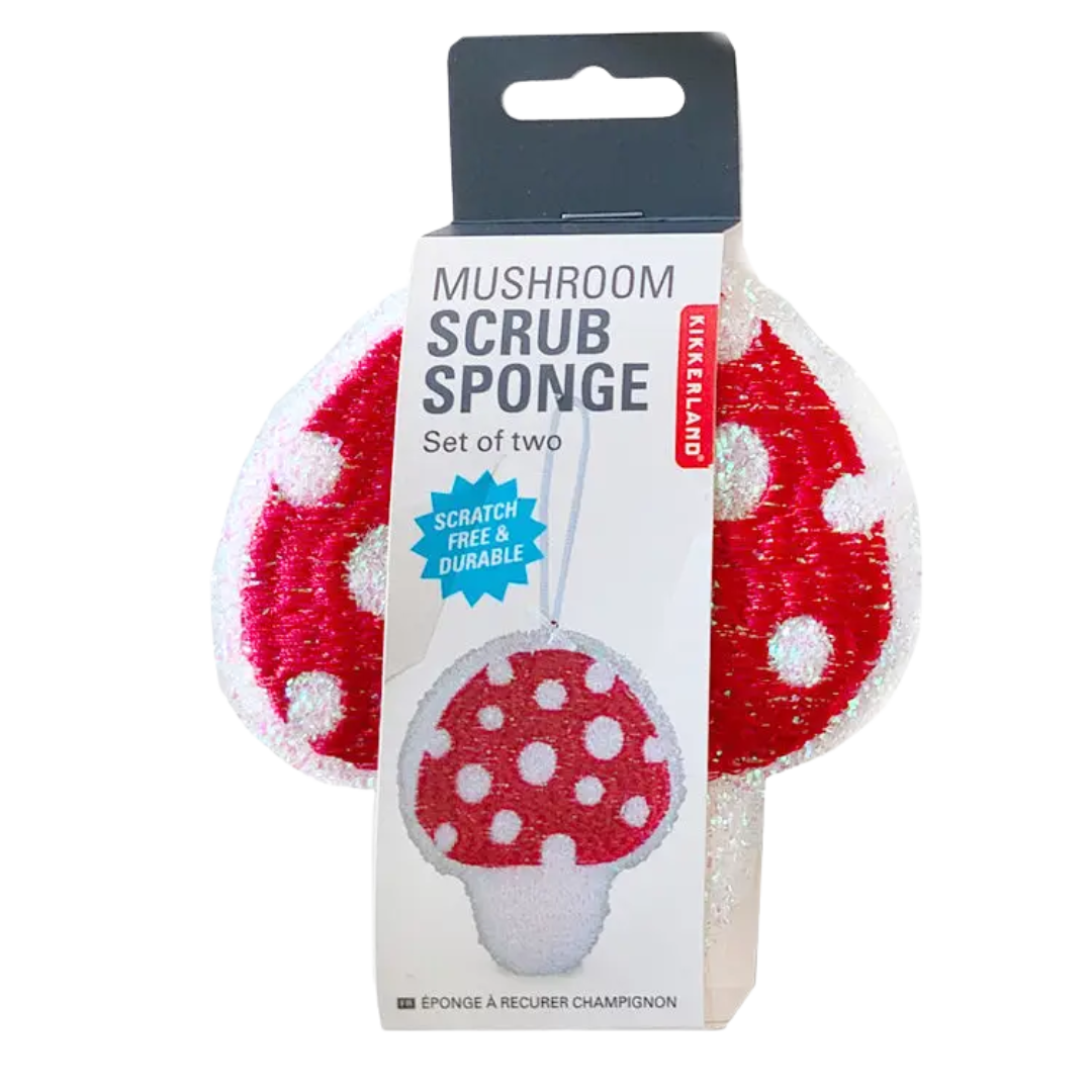 Mushroom Scrub Sponge