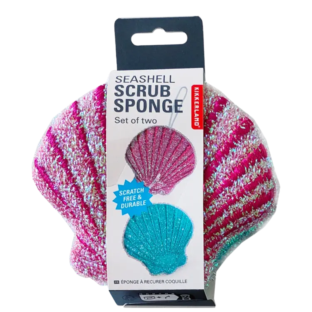 Seashell Scrub Sponges