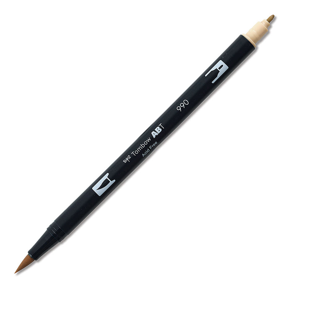 Dual Brush Pen Art Markers - 990 Light Sand