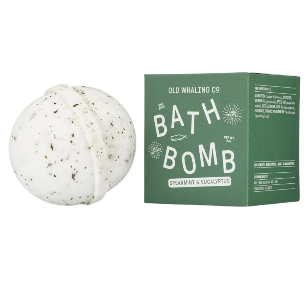 Spearmint & Eucalyptus Bath Bomb