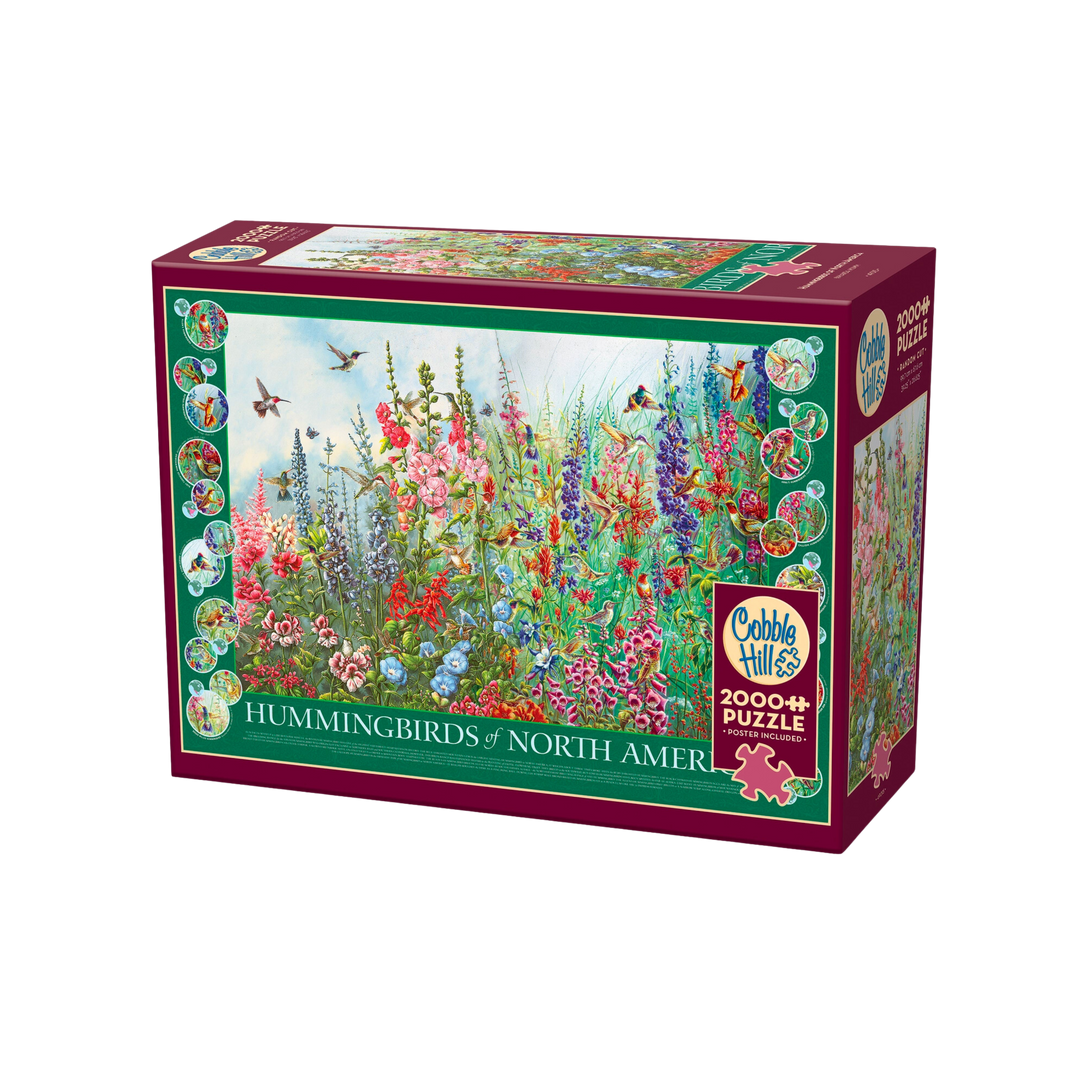 Hummingbirds of North America- 2000pc Puzzle