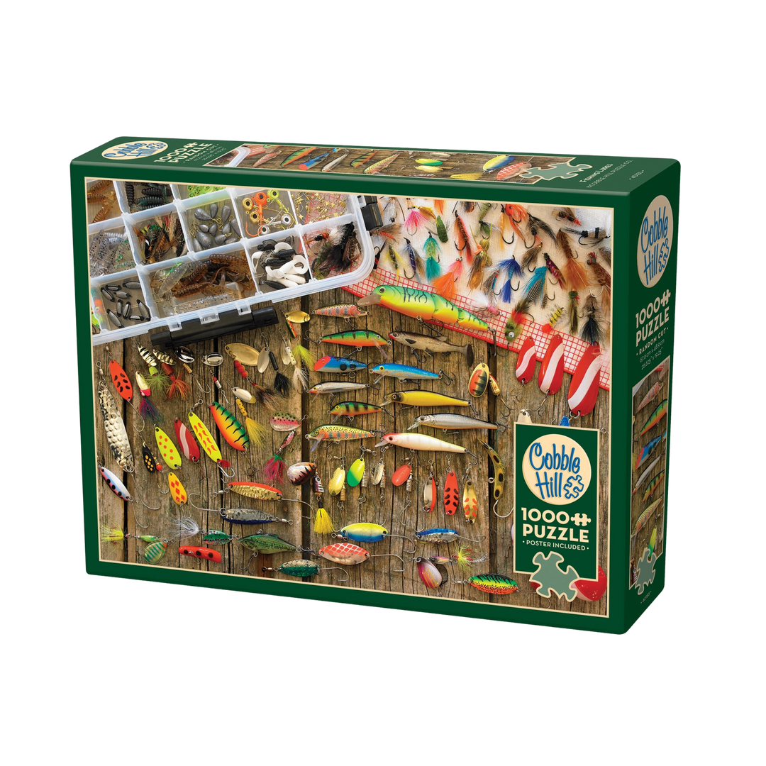 Fishing Lures 1000pc Puzzle