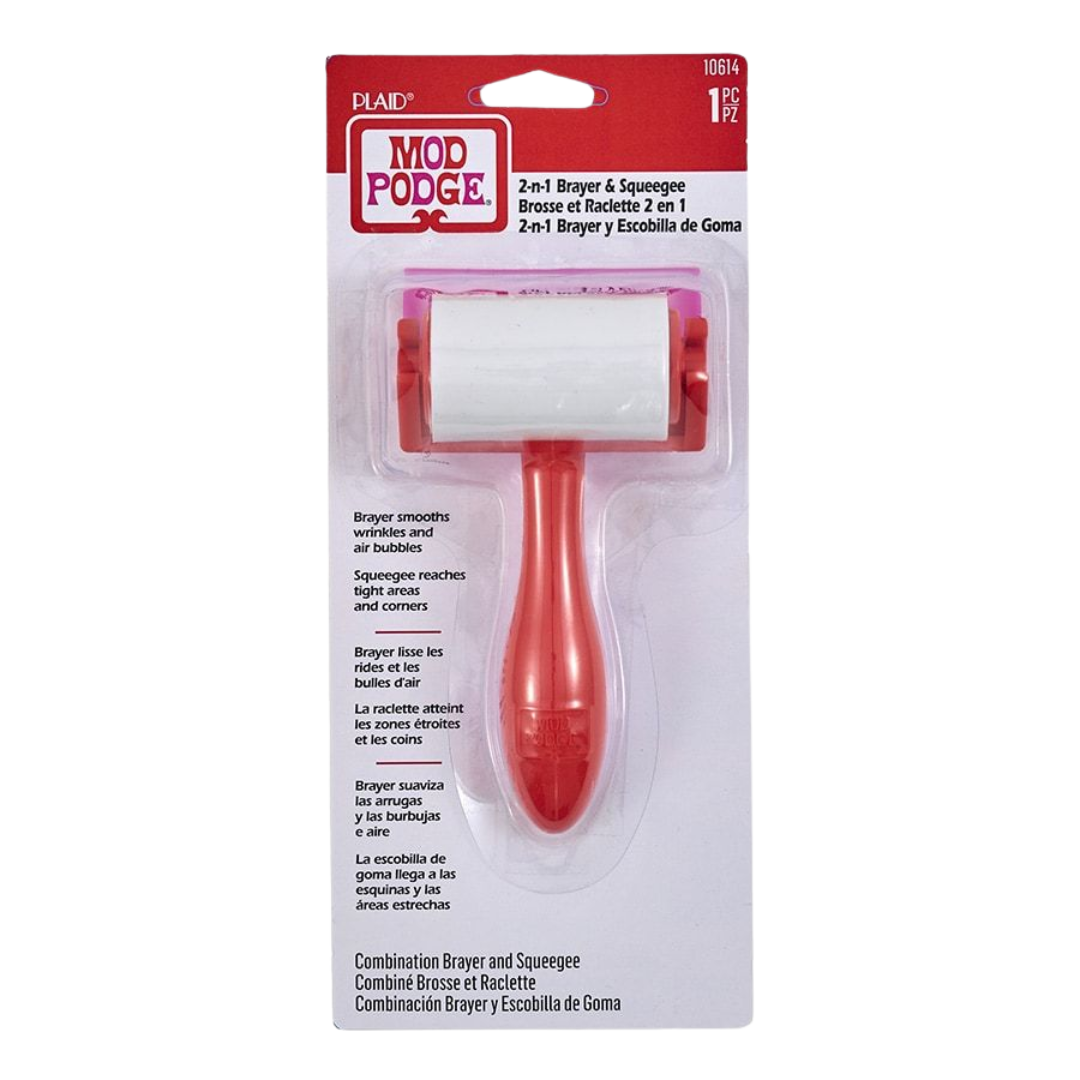 FolkArt Mod Podge 2 in 1 Brayer & Squeegee Tool