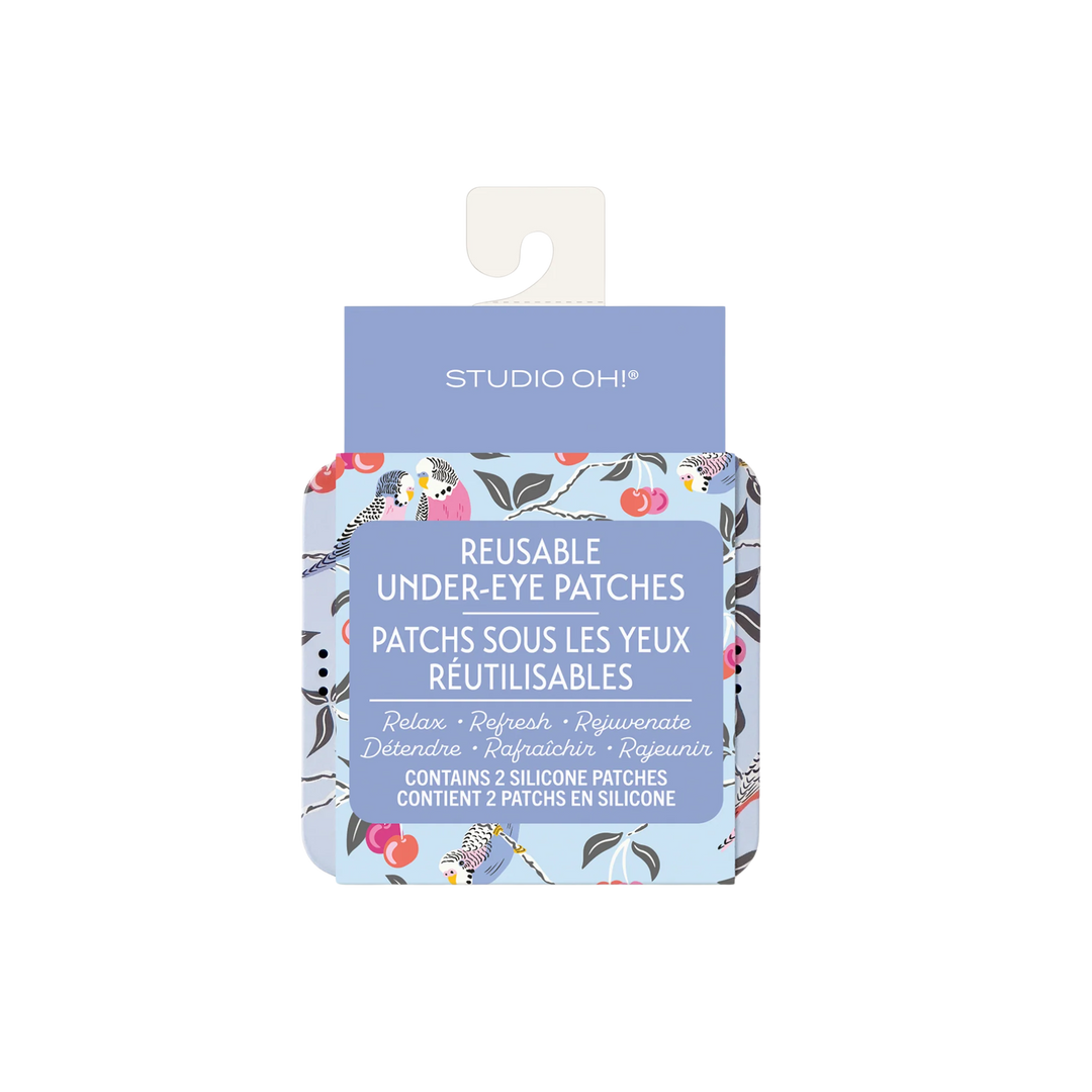 Birds in the Cherry Tree Reusable Under-Eye Patches