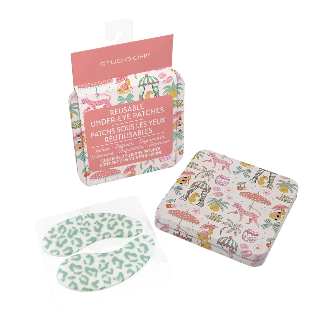 Leopard On Parade Reusable Under-Eye Patches