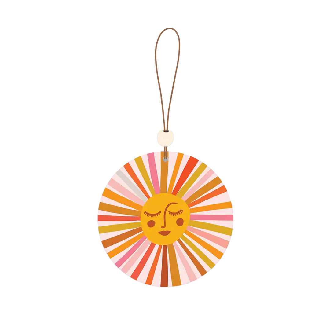 Retro Sunshine By Catcoq Car Air Freshener