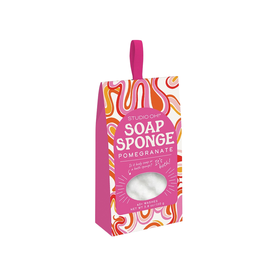 Candy Stripes Soap Sponge