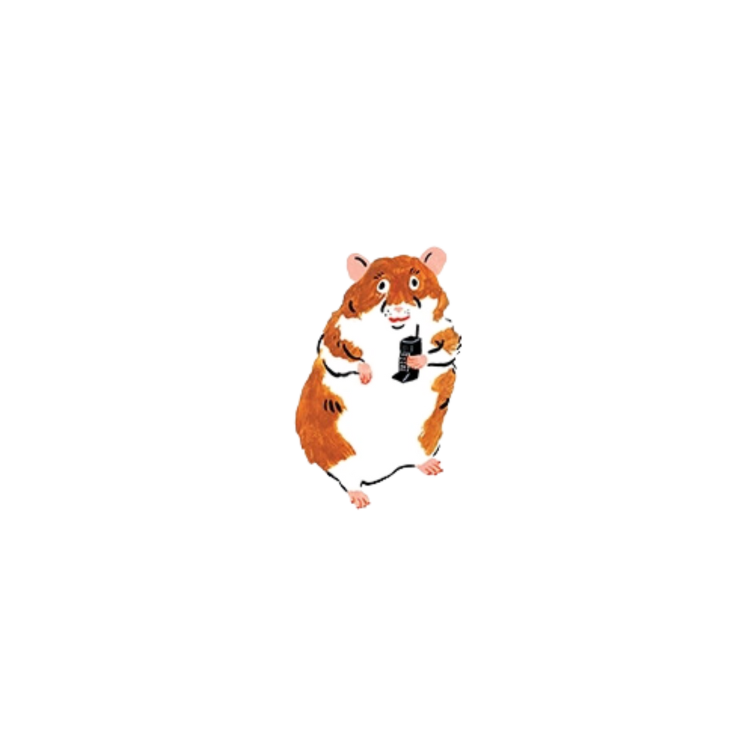 Hamster Boss Tattoo Pair