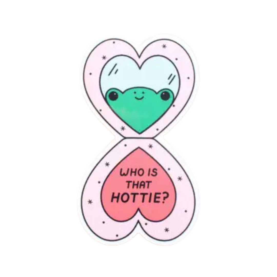 Compact Frog Sticker