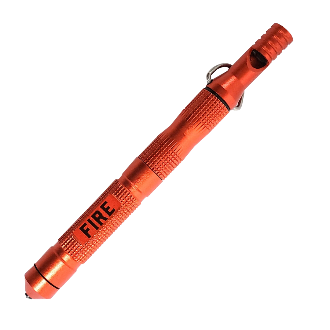 Pocket Emergency Fire Starter with Whistle