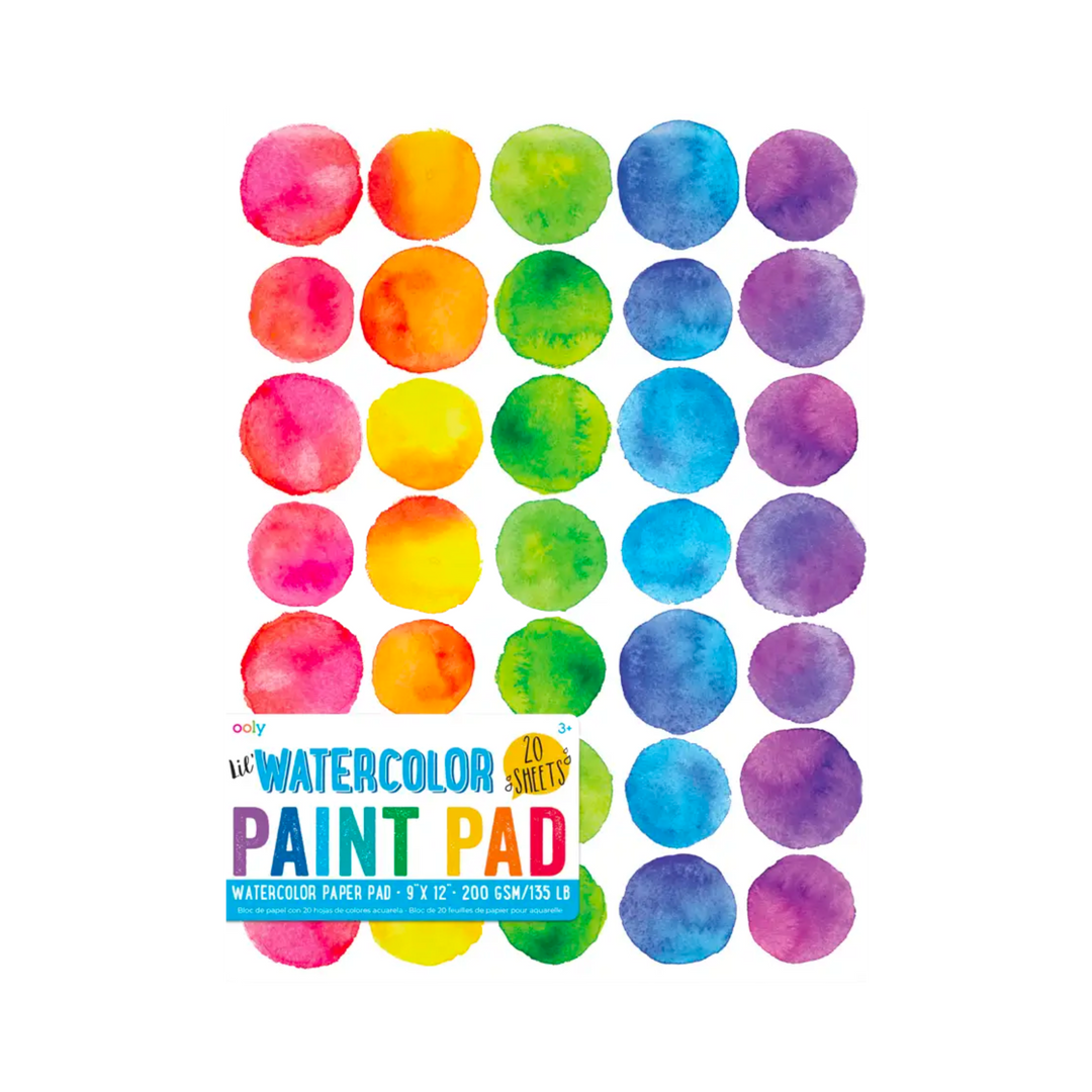 Lil' Watercolor Paint Pad - 20 Sheets