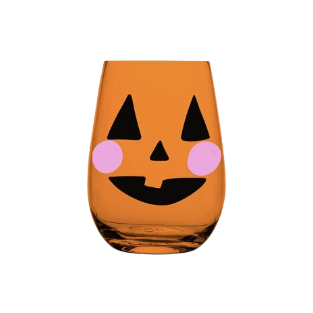 Jackolantern Stemless Glass