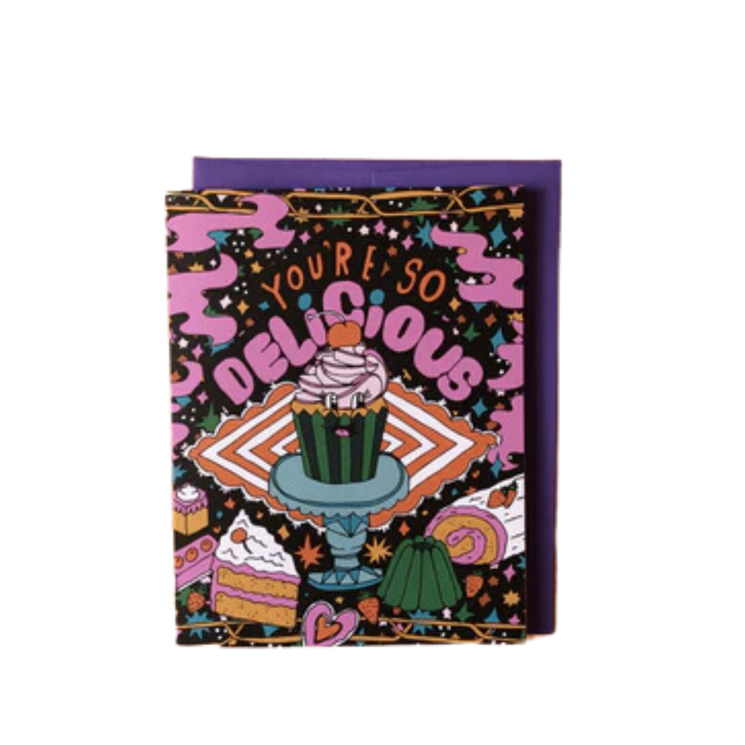 Delicious - Greeting Card
