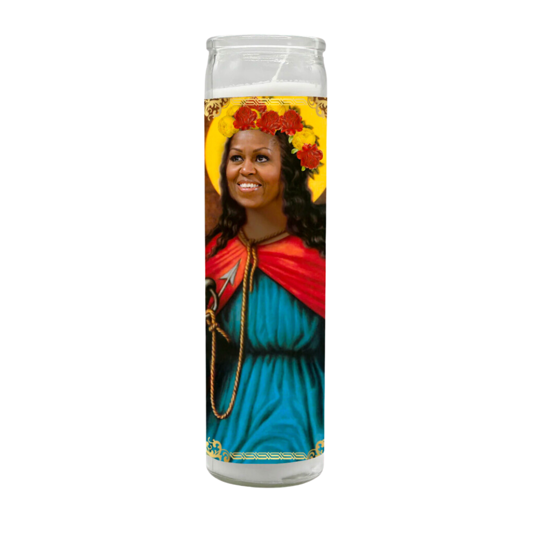 Michelle Obama Candle