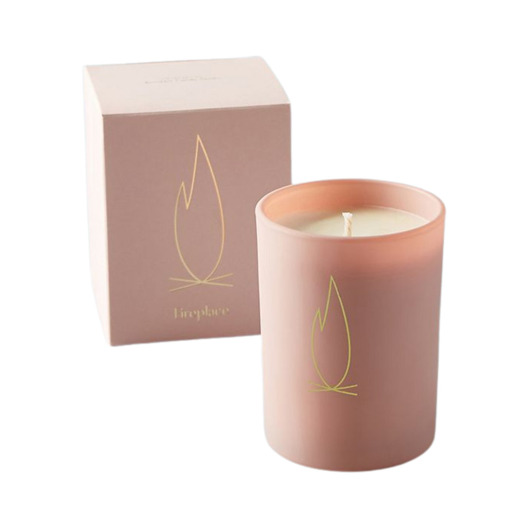 Pink Disco Candle - Fireplace