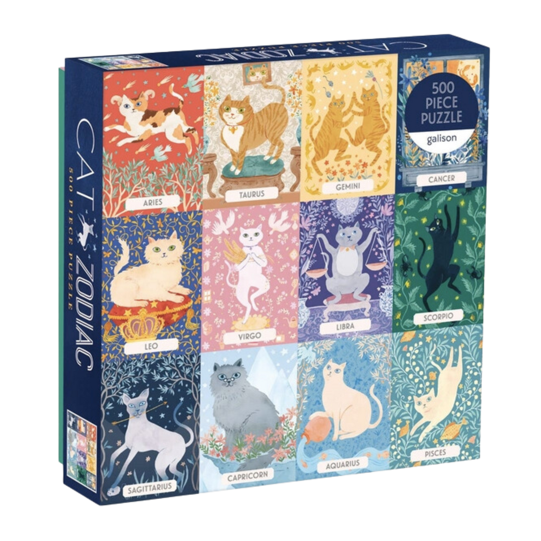Cat Zodiac 500 Piece Puzzle