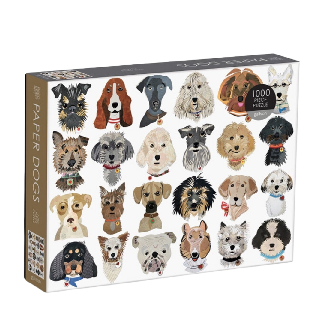 Paper Dogs 1000 Piece Puzzle