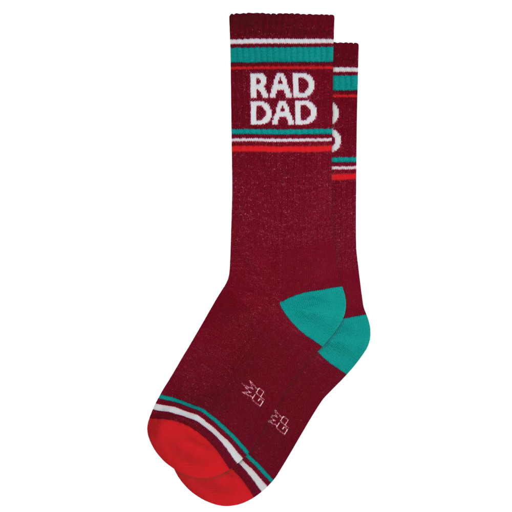 Rad Dad Gym Crew Socks