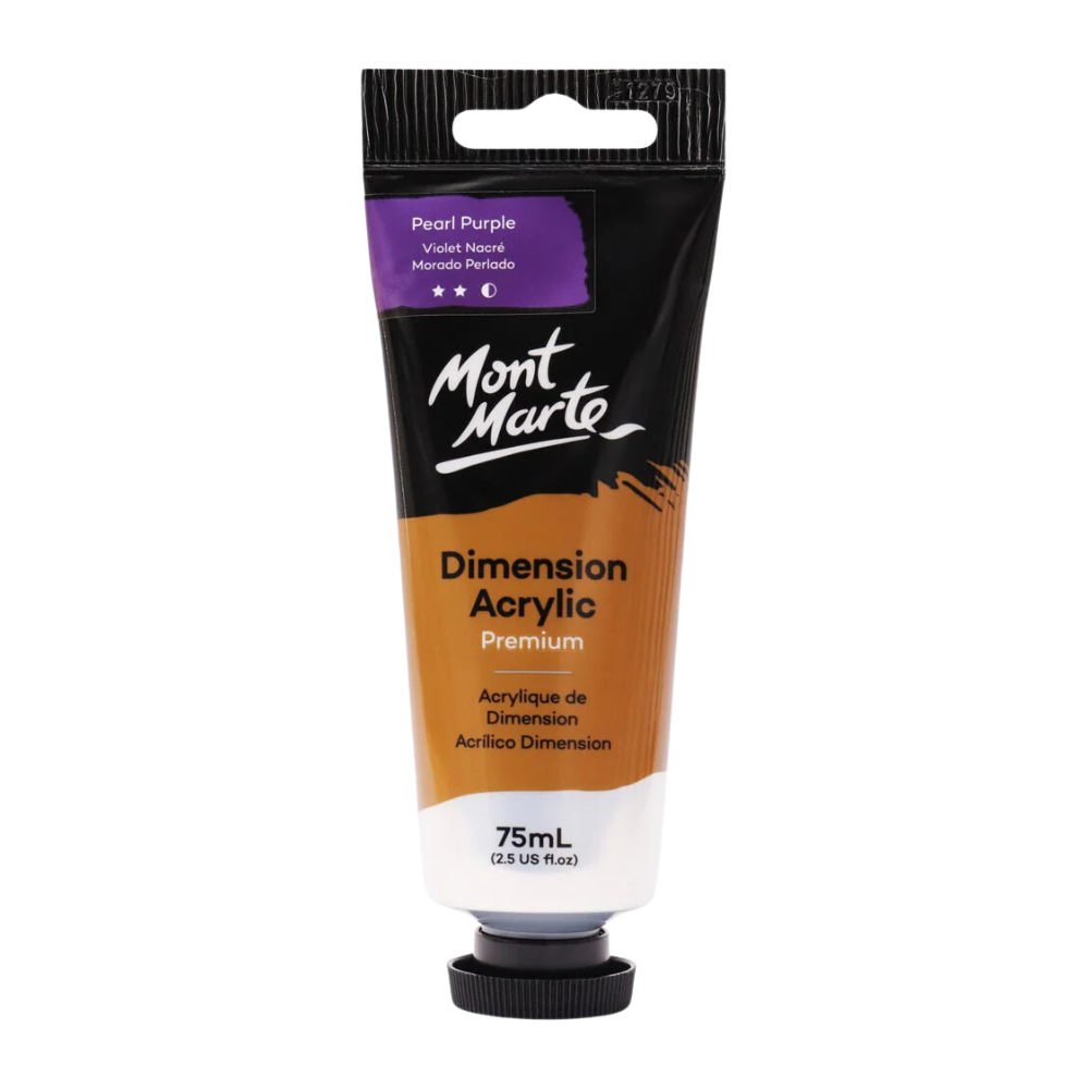 Dimension Acrylic Premium 75ml (2.5 US fl. oz.) Tube: Pearl Purple