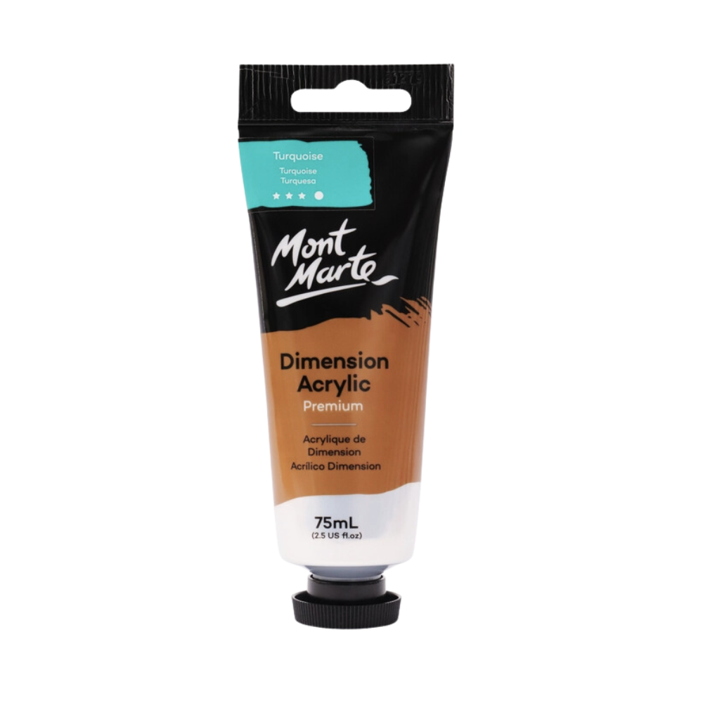 Dimension Acrylic Premium 75ml (2.5 US fl. oz.) Tube: Turquoise