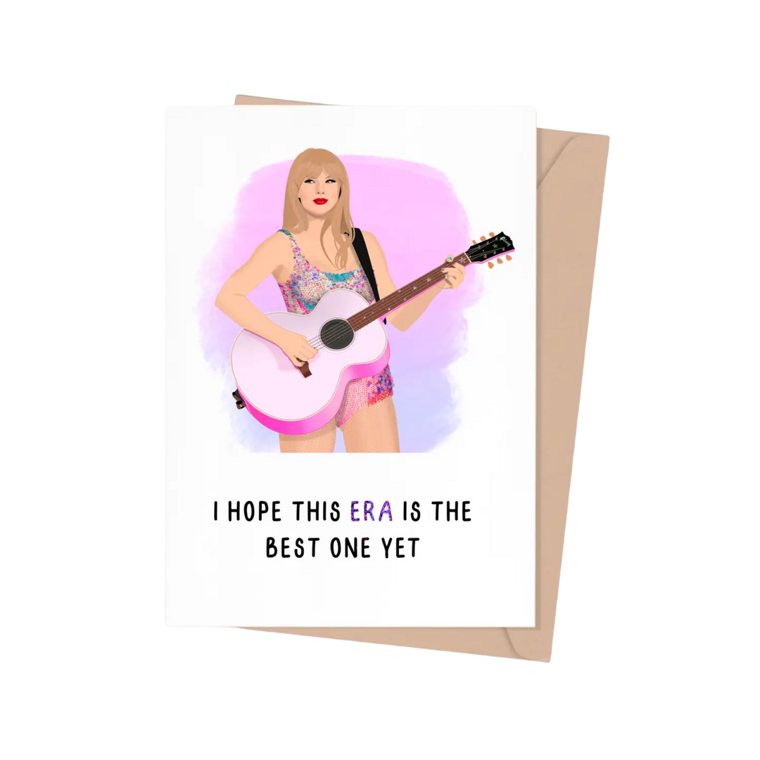 Taylor Swift Best Era Yet Birthday Card