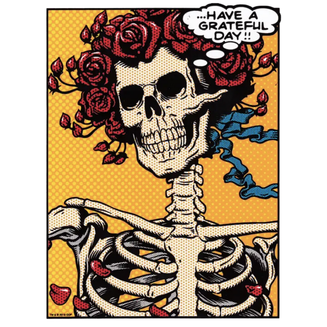 Sticker - Grateful Dead - Pop Art Bertha