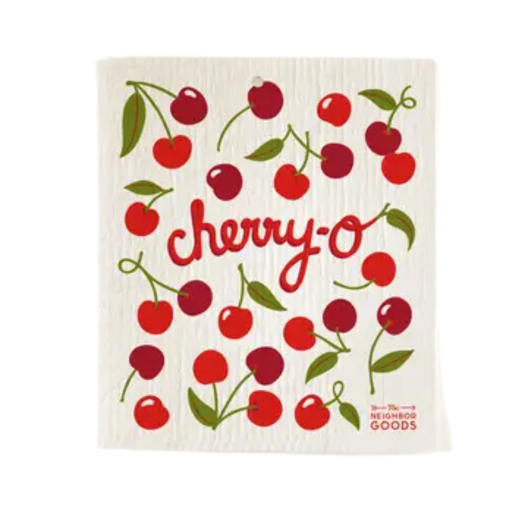 Cherry Sponge Cloth