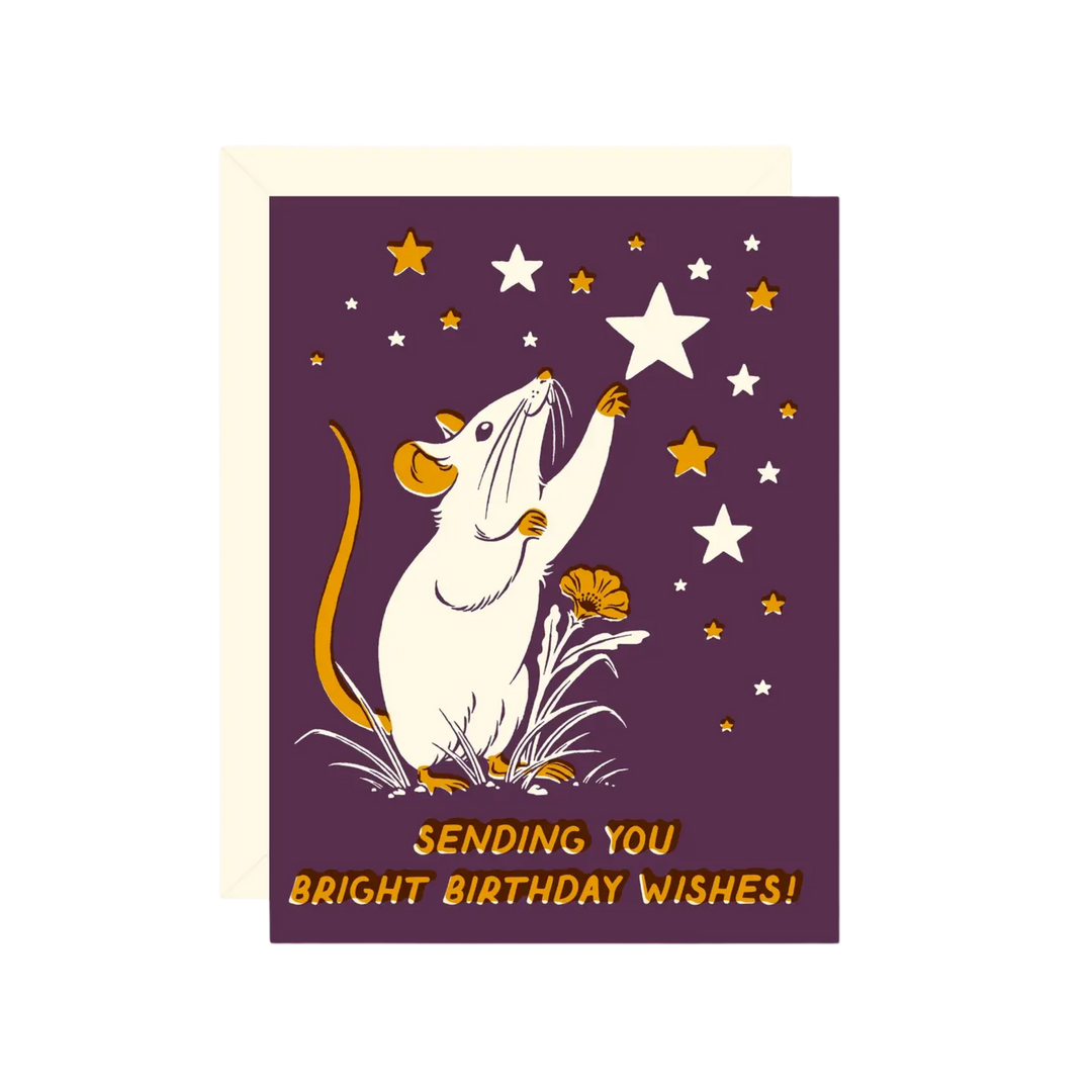 Bright Wishes Birthday Card