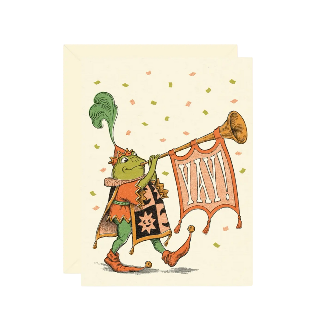 Froggy Yay Card