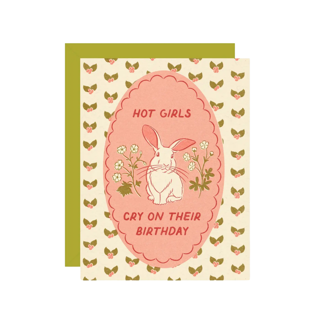 Hot Girls Birthday Card