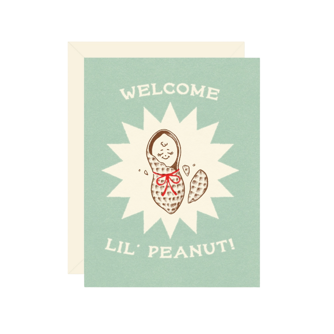 Lil’ Peanut Baby Card