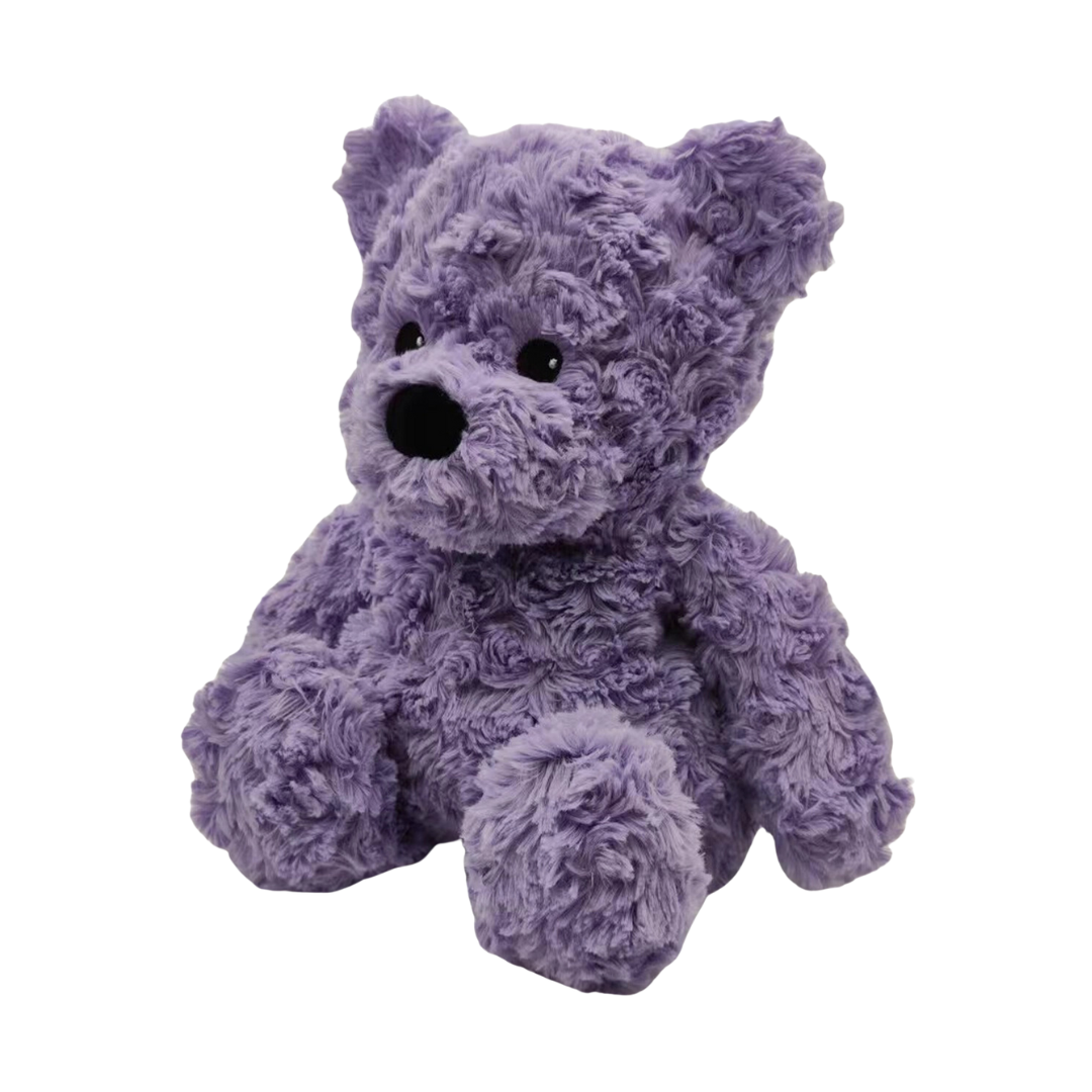 Purple Curly Bear Warmies
