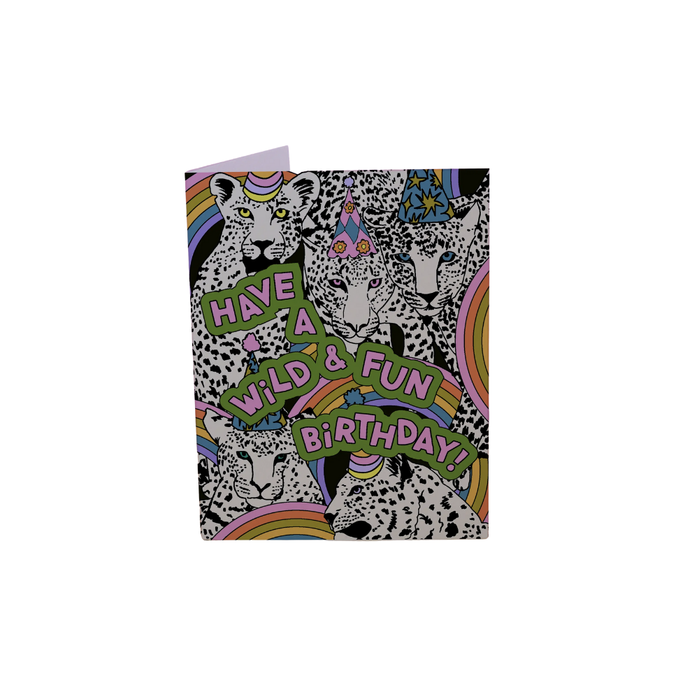 Wild N Fun Birthday Card