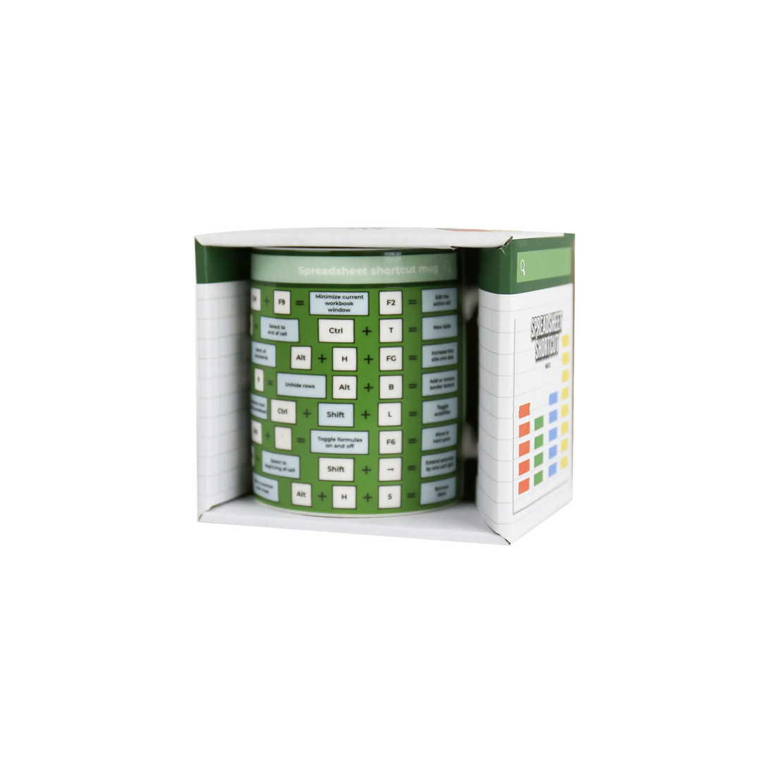 Spreadsheet Shortcut Mug