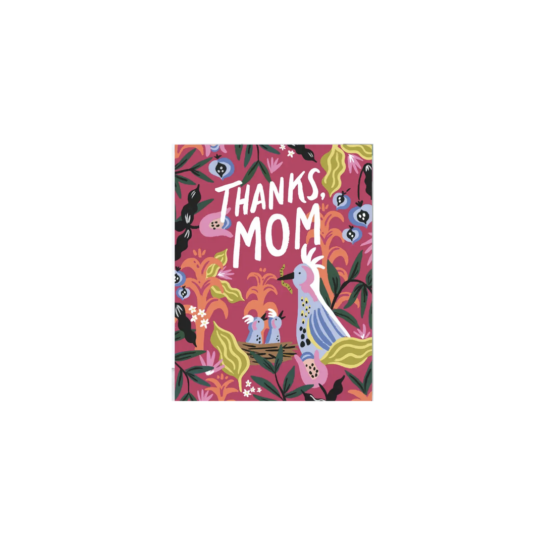 Thanks Mom Greeting Card