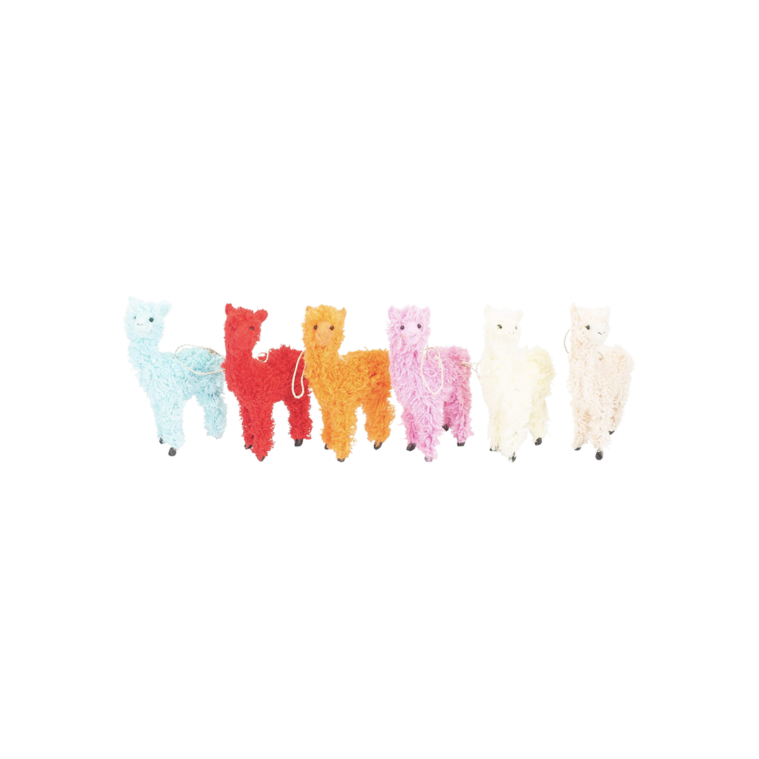 Colorful Llama Ornament