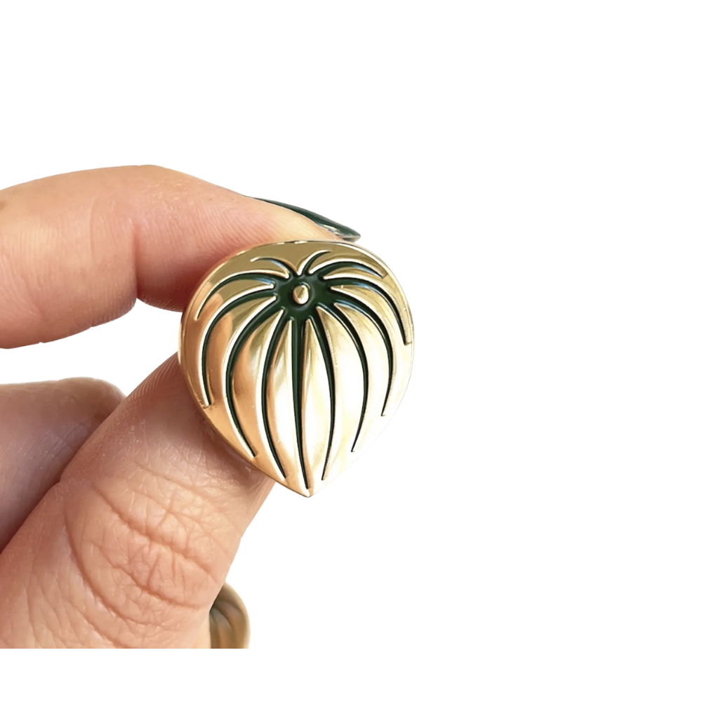 Watermelon Peperomia Pin