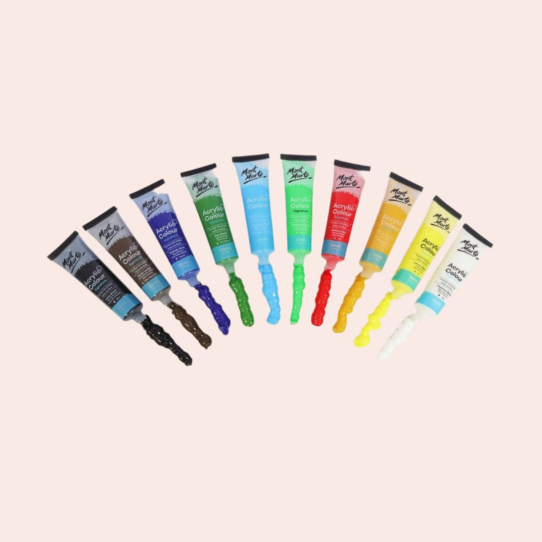 Acrylic Color Paint Set Signature 24pc x 36ml (1.2oz)