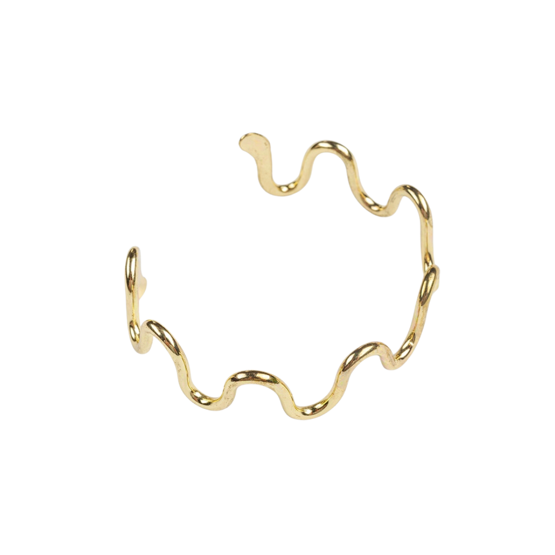 Curvy Cuff Gold